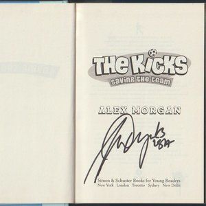 SOLD!  Alex Morgan Autographed Signed Book First Edition